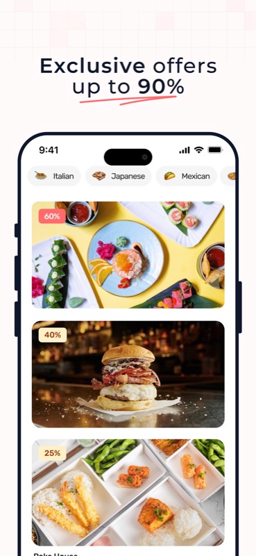 On & Off app exclusive offers